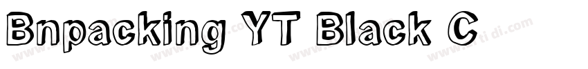 Bnpacking YT Black C字体转换